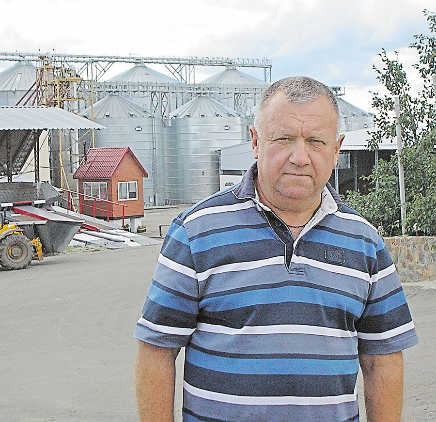 Директор АФ «Ольгопіль» Павло Каленич з гордістю показав сучасний тік господарства. Фото автора